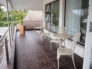 top balcony accommodation seating